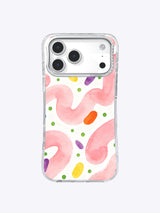 Cloud Berry Track Experiment Book Art Case for iPhone 17 Pro Max | Lila Marrow Artist Collab