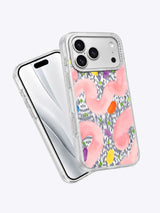 Cloud Berry Track Experiment Book Art Case for iPhone 17 Pro Max | Lila Marrow Artist Collab