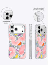 Cloud Berry Track Experiment Book Art Case for iPhone 17 Pro Max | Lila Marrow Artist Collab