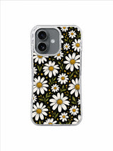 Night Bloom Noktalar Sanat iPhone 17 MagSafe Kılıfı - Estetik Çiçekli Telefon Kılıfı