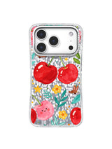 Cowgirl Cherry Rodeo iPhone 17 Pro Case – Western Art