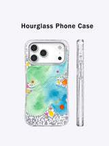 Floating Color Block Memo Art Case for iPhone 17 Pro Max | Lila Marrow Artist Collab