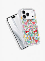 Cowgirl Cherry Rodeo iPhone 17 Pro Case – Western Art