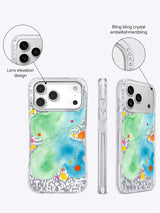 Floating Color Block Memo Art Case for iPhone 17 Pro Max | Lila Marrow Artist Collab