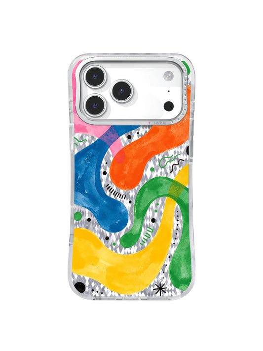 Paradise Final Çiçek Haritası Sanat Kılıfı iPhone 17 Pro Max için | Lila Marrow Sanatçı İşbirliği