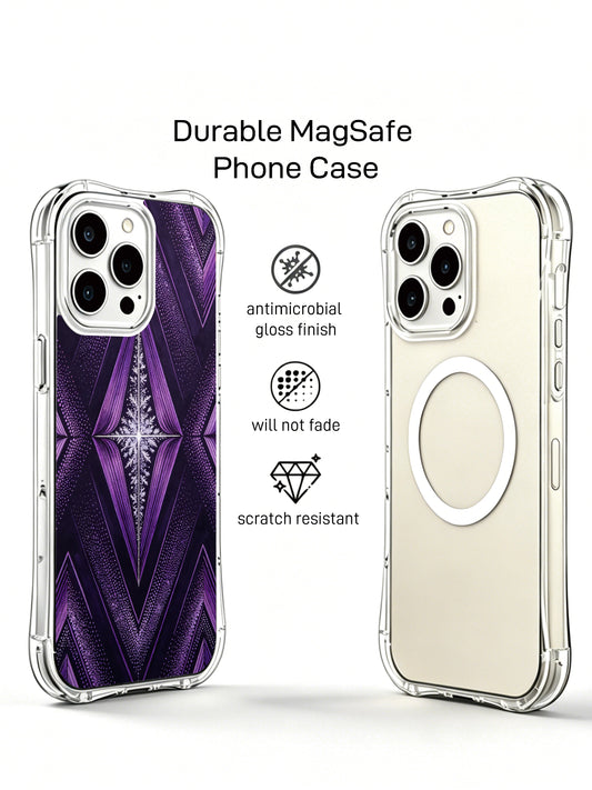 PhoneCasing Mystic Dark Purple Tribal Arrow iPhone 14 Pro Max Case