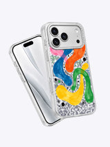 Paradise Final Çiçek Haritası Sanat Kılıfı iPhone 17 Pro Max için | Lila Marrow Sanatçı İşbirliği