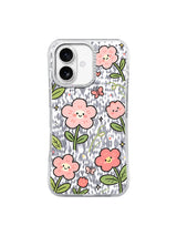 Lavender Butterfly Morning pattern on an iPhone 17 case