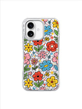 Vintage Color Bloom on an iPhone 17 case