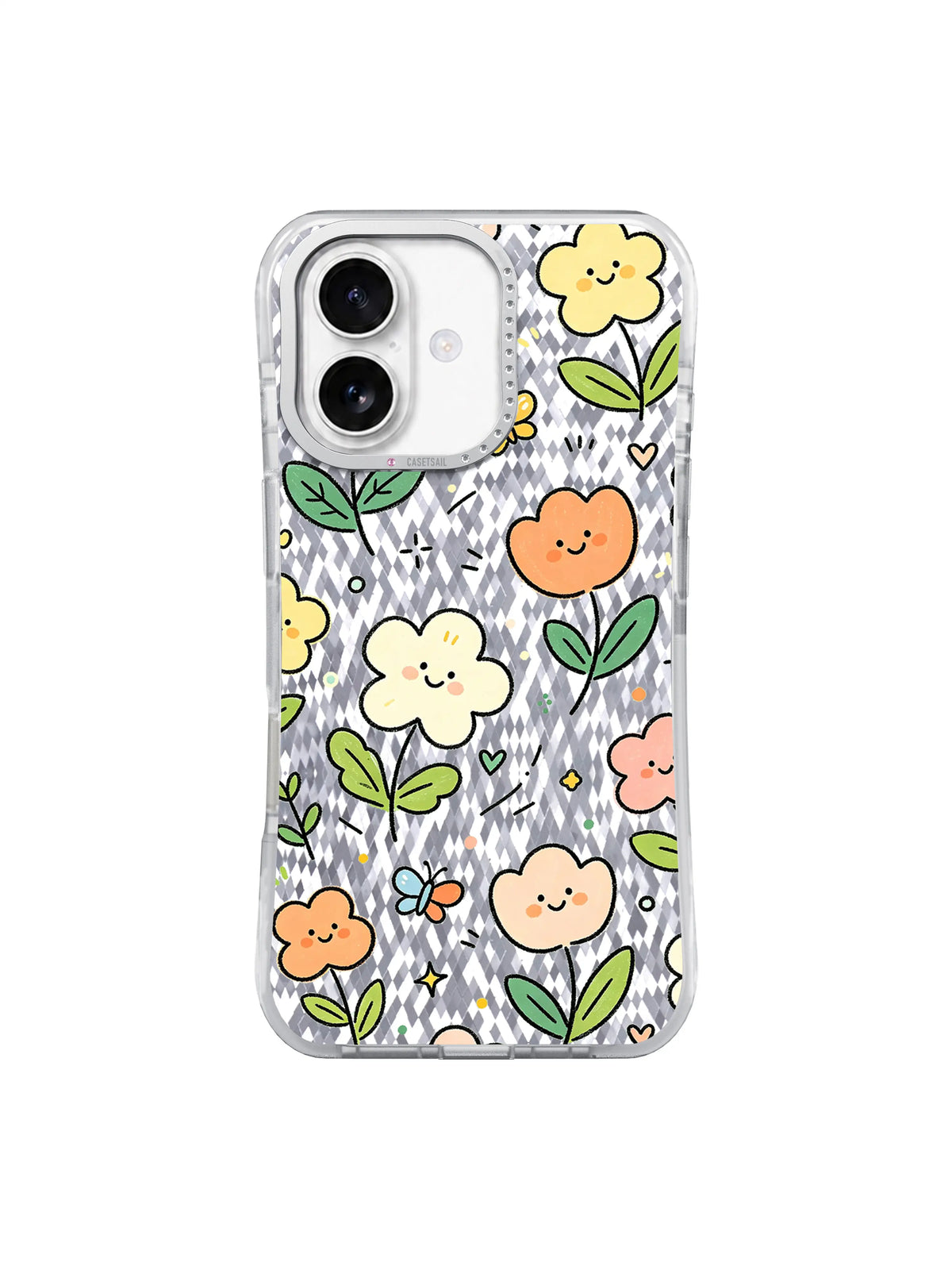 Butterfly Morning Garden artwork gallery view 17 on an iPhone 17 case