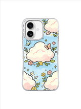 Butterfly Cloud Meadow içeren iPhone 17 kılıfı