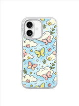 Cloud Layer Butterflies içeren iPhone 17 kılıfı