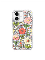 Tatlı Aşk Çiçeği iPhone 17 Kılıfı - Romantik Kalp Çiçek Sanatı