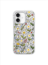Blue Daisy Daydream pattern on an iPhone 17 case