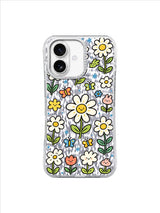 Happy Garden Community pattern içeren iPhone 17 kılıfı