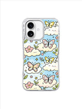 Butterfly Star Garden içeren iPhone 17 kılıfı