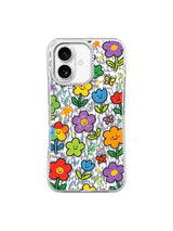 Rainbow Tulip Parade pattern içeren iPhone 17 kılıfı