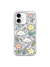 White Cloud Blossom pattern içeren iPhone 17 kılıfı