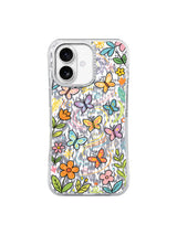 Bright Daisy Wings pattern içeren iPhone 17 kılıfı