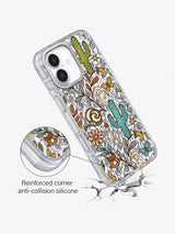 Western Wildflower Ranch iPhone 17 Case - Cowgirl Floral Art