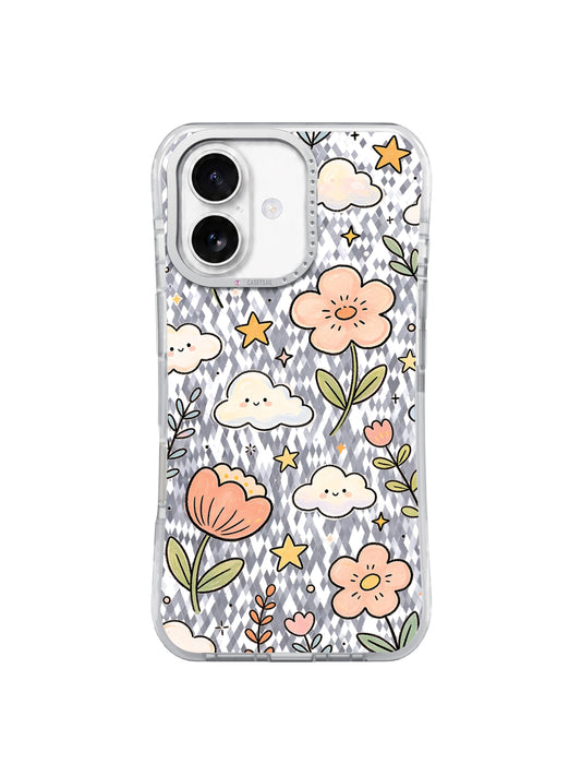 Çiçek Bulutu Rüya Bahçesi görseli galeri görünümü 1 içeren iPhone 17 kılıfı