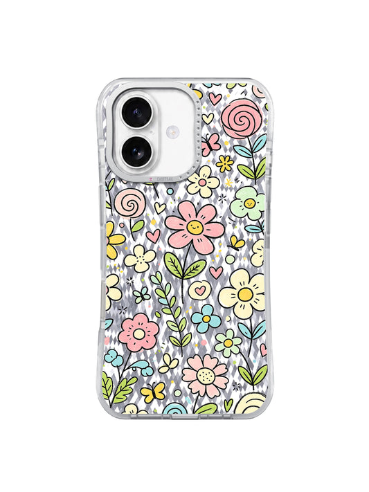 Flower Candy Garden iPhone 17 Case - Sweet Pastel Floral Art