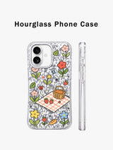 Happy Meadow Picnic artwork gallery view 8 on an iPhone 17 case