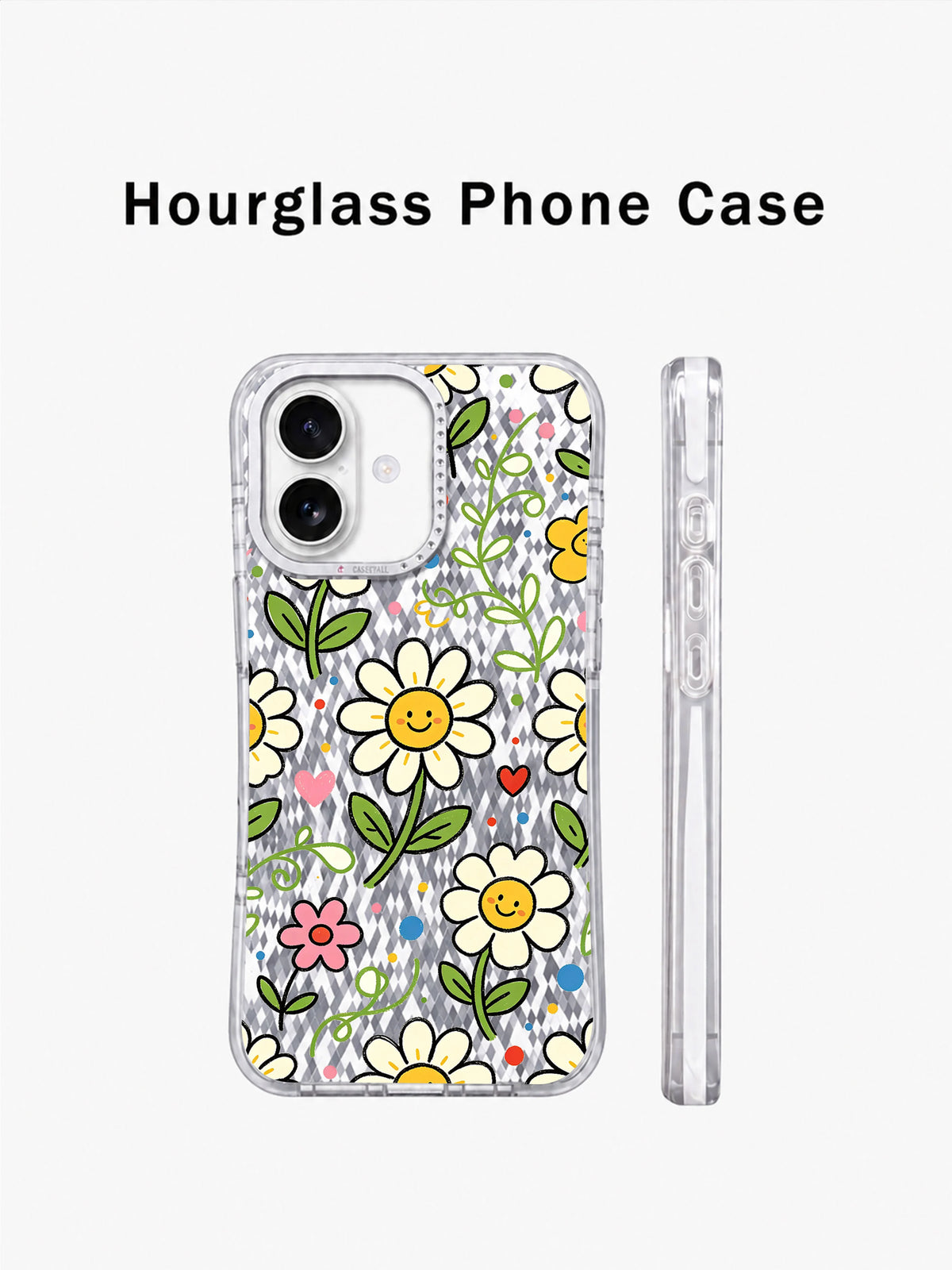 Daisy Smile Universe artwork gallery view 3 on an iPhone 17 case