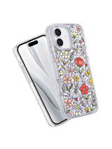 Tatlı Aşk Çiçeği iPhone 17 Kılıfı - Romantik Kalp Çiçek Sanatı
