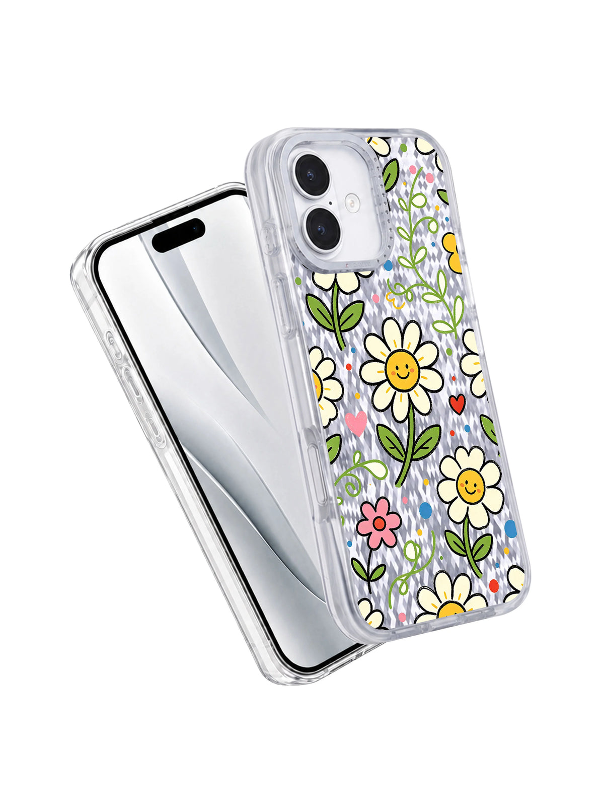 Daisy Smile Universe artwork gallery view 2 on an iPhone 17 case