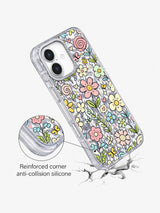 Flower Candy Garden iPhone 17 Case - Sweet Pastel Floral Art