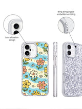 Ocean Flower Summer Garden artwork gallery view 5 on an iPhone 17 case