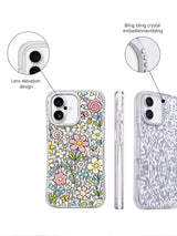 Flower Candy Garden iPhone 17 Case - Sweet Pastel Floral Art
