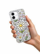Pink Daisy Wonderland artwork gallery view 6 on an iPhone 17 case