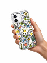 Minik Çiçek Dostluk Dünyası görseli galeri görünümü 11 içeren iPhone 17 kılıfı