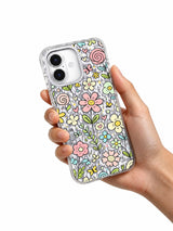 Flower Candy Garden iPhone 17 Case - Sweet Pastel Floral Art