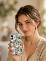 Minik Çiçek Dostluk Dünyası görseli galeri görünümü 8 içeren iPhone 17 kılıfı