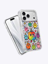 Kare Canavar Öz Sevgi görseli galeri görünümü 3 içeren iPhone 17 Pro Max kılıfı