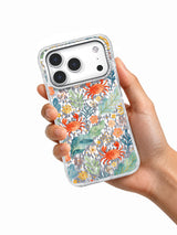 Tidepool Yengeç Çiçekleri iPhone 17 Pro Kılıfı – Sahil Çiçekleri