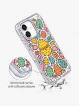 Sunrise Orchard Eggs iPhone 17 Case