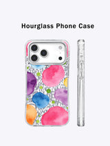Premium Candy Neon Polka Dot Garden Art Case for iPhone 17 Pro Max | Lila Marrow Artist Collab