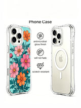 Pink Orange Morning Breeze additional product view 3 on an iPhone 16 Pro Max case