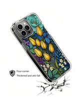 Golden Buds Secret Garden iPhone 13 Pro Max MagSafe Case - Aesthetic Floral