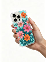 Pink Orange Morning Breeze additional product view 5 on an iPhone 16 Pro Max case