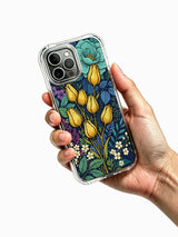 Golden Buds Secret Garden iPhone 13 Pro Max MagSafe Case - Aesthetic Floral