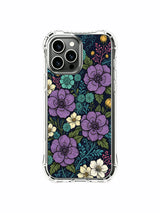 Night Floral House iPhone 13 Pro Max MagSafe Case - Aesthetic Celestial