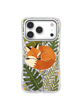 Sleeping Fox Botanical Dream iPhone 17 Pro Case