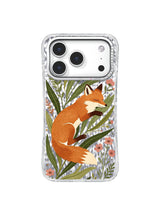 Sleeping Fox Botanical Dream iPhone 17 Pro Case