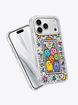 Whimsical Dream Monster Elevator artwork gallery view 3 on an iPhone 17 Pro Max case
