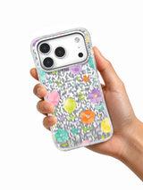 Magic Flower Balloon Garden iPhone 17 Pro Case – Watercolor Art